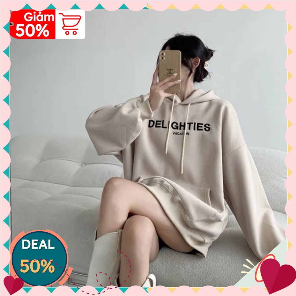 Áo hoodie nam nữ form rộng vải nỉ chất đẹp mũ 2 lớp unisex hot