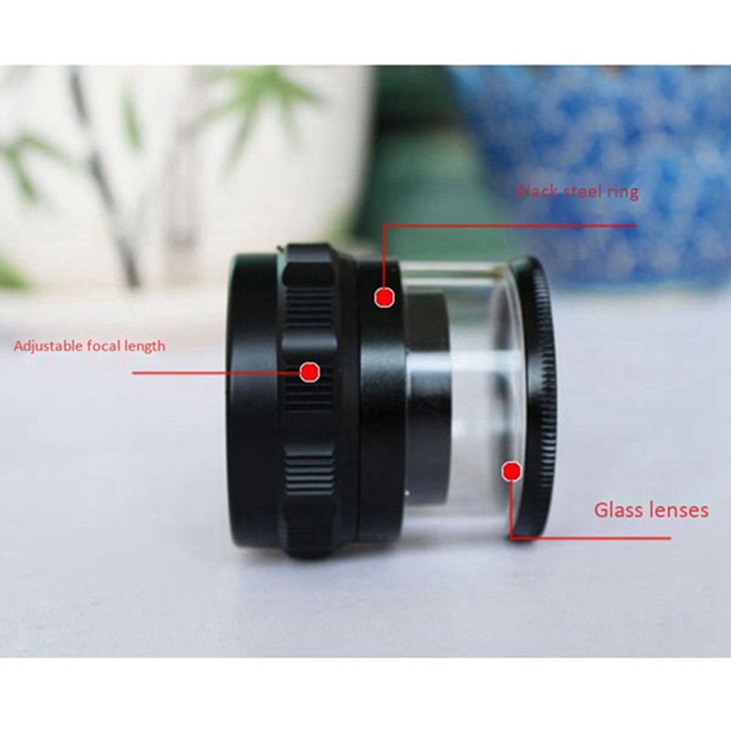 Kính Lúp Phóng Đại 10X 10X Có Giá Đỡ Tiện Dụng