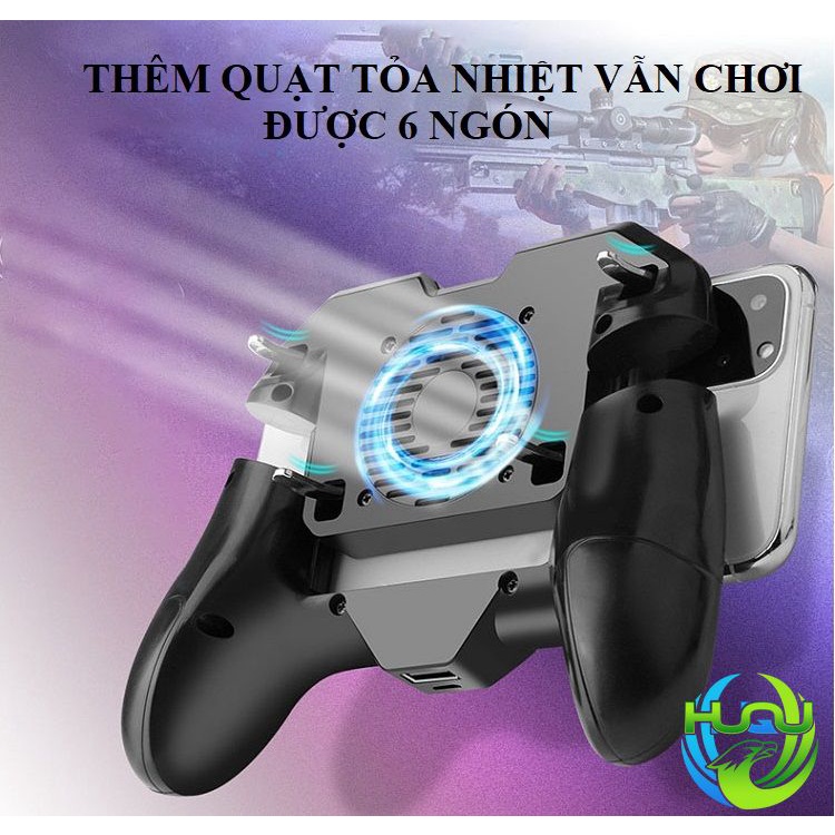 Tay Cầm Chơi Game Huqu F8-Thiết Kế Nhỏ Gọn .