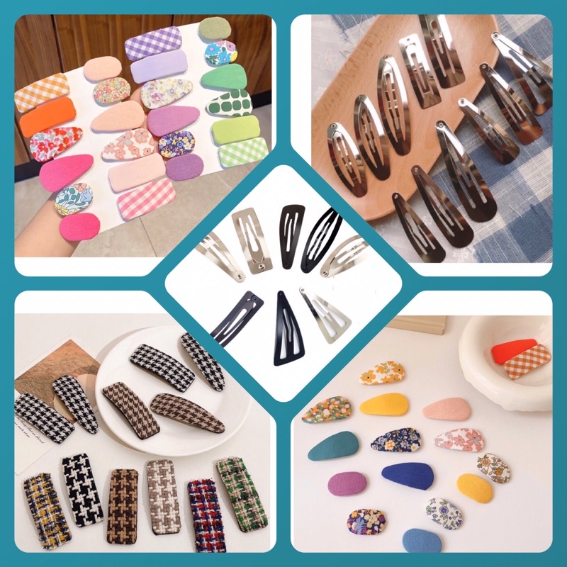 PHÔI KẸP TÓC LÀM DIY, HANDMADE