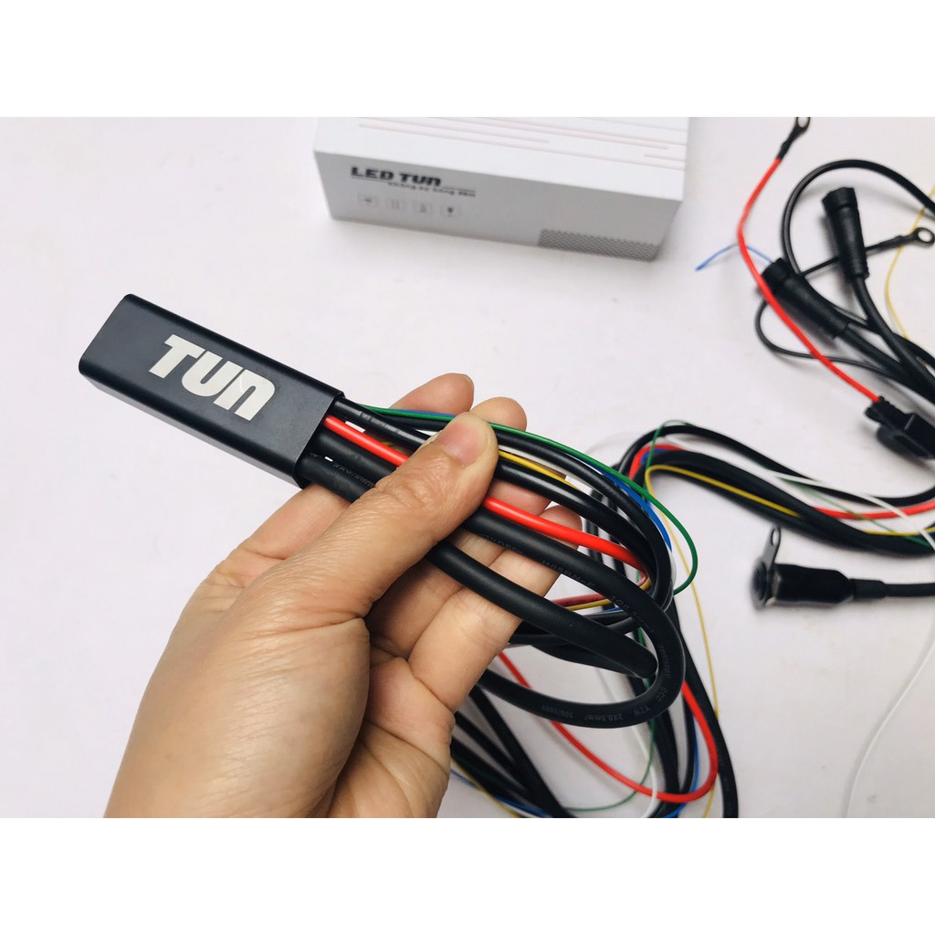 [CÓ VIDEO - CHÍNH HÃNG] Bộ dây nối Tun 25A chính hãng. Chuyên dụng cho đèn trợ sáng Tun 4X 4X+ - Đèn xe Việt