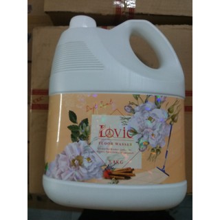 Nước lau sàn Lovic 3.8kg hương quế