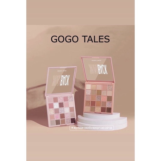 Bảng phấn mắt 25 màu GOGO TALES Crystal Color Charming Eyes