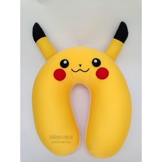 gối đỡ cổ hình pikachu