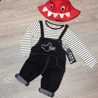 Set yếm+áo micky bé gái/bé trai
