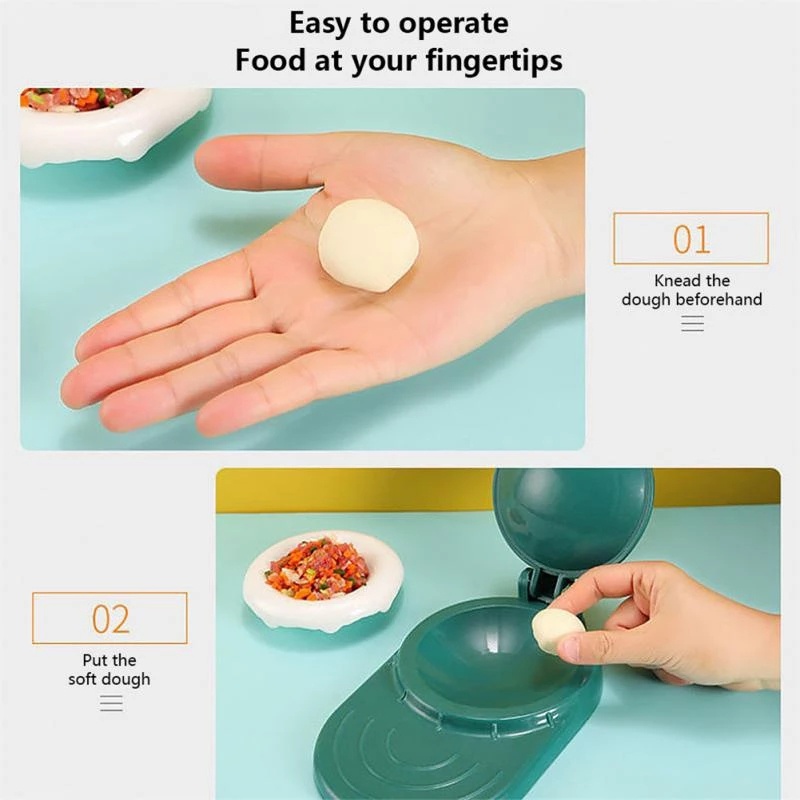 Dụng Cụ Làm Bánh Xếp Bằng Nhựa Tiện Dụng Cho Nhà Bếp