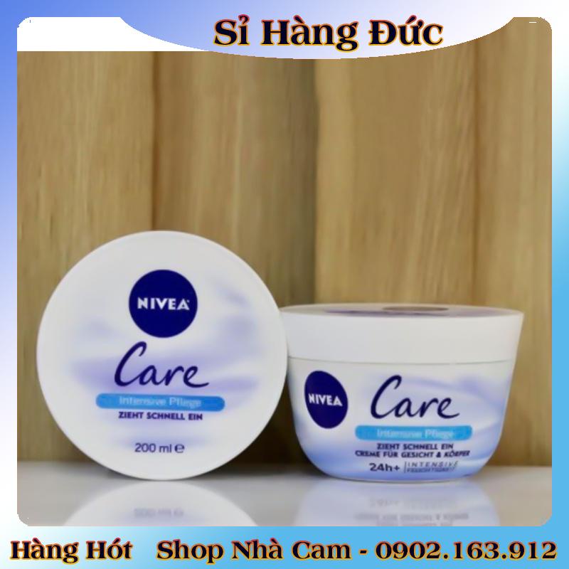 [auth] Kem dưỡng ẩm NIVEA CARE Đức - Siêu dưỡng ẩm chống khô da, chống nứt nẻ   [Hot]