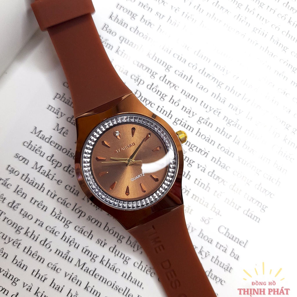 Đồng Hồ Nữ Thời Trang Starhao Case 28mm Chống Nước - Thích Hợp Tay Nhỏ Xinh - Phong Cách Trẻ Trung NăngĐộng