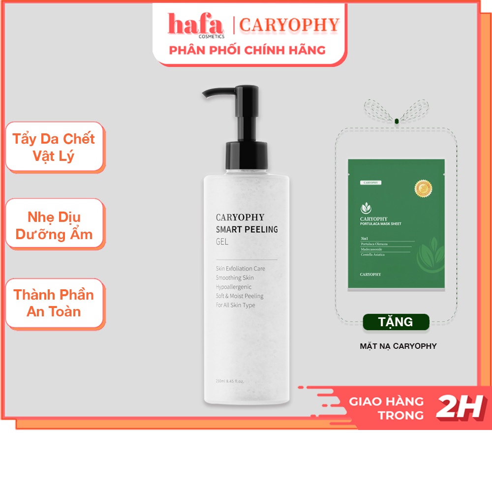 Gel Tẩy Tế Bào Chết Thông Minh Ngăn Ngừa Mụn Caryophy Smart Peeling Gel 250ml (Mua kèm deal sốc 0đ)