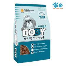 Thức Ăn Hạt Cho Chó Trưởng Thành Doby Adult Hàn Quốc 1kg(Zip)