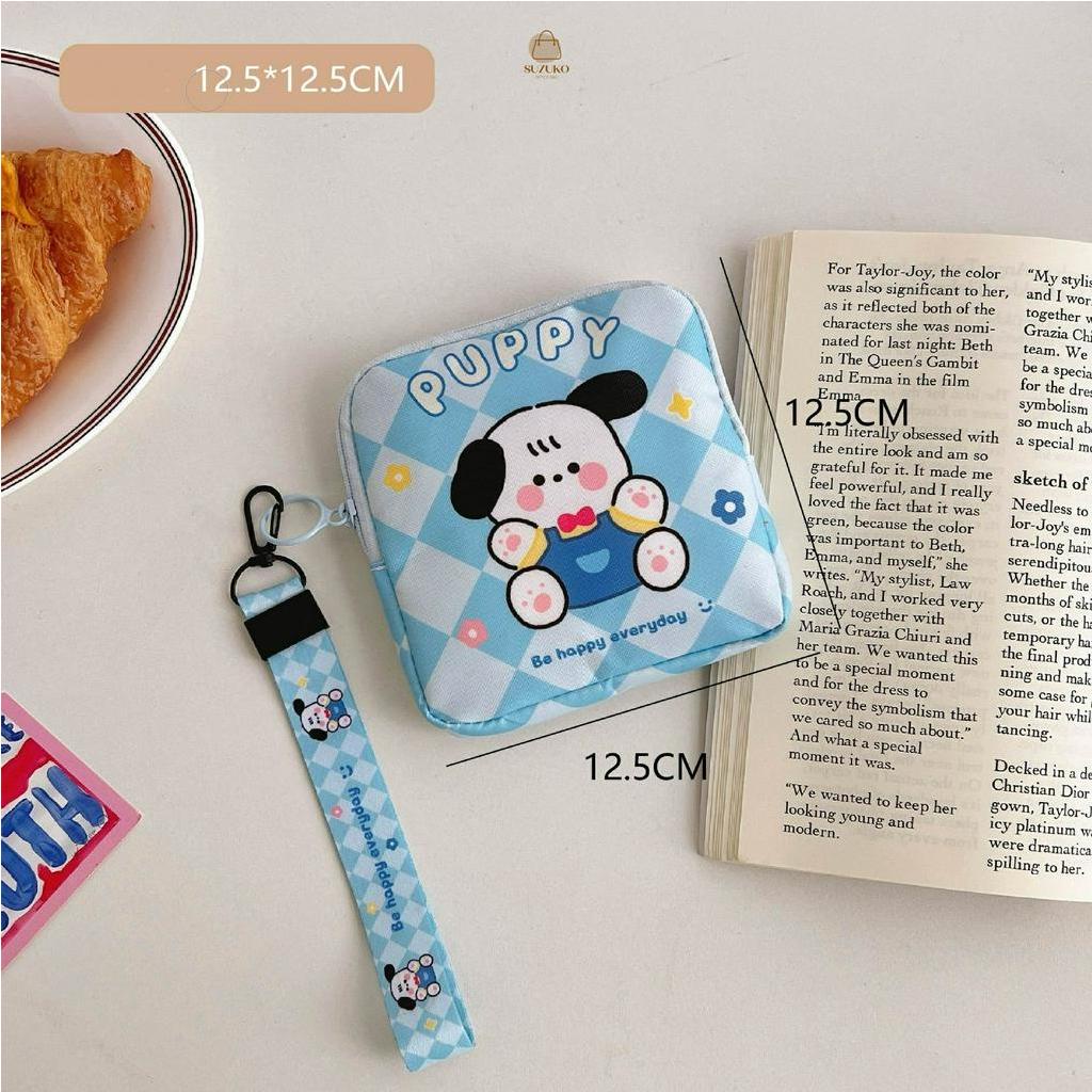 Túi đựng bvs, đồ trang điểm cá nhân mini chống thấm nước tiện lợi nhỏ gọn và xinh xắn cho nữ TDB08