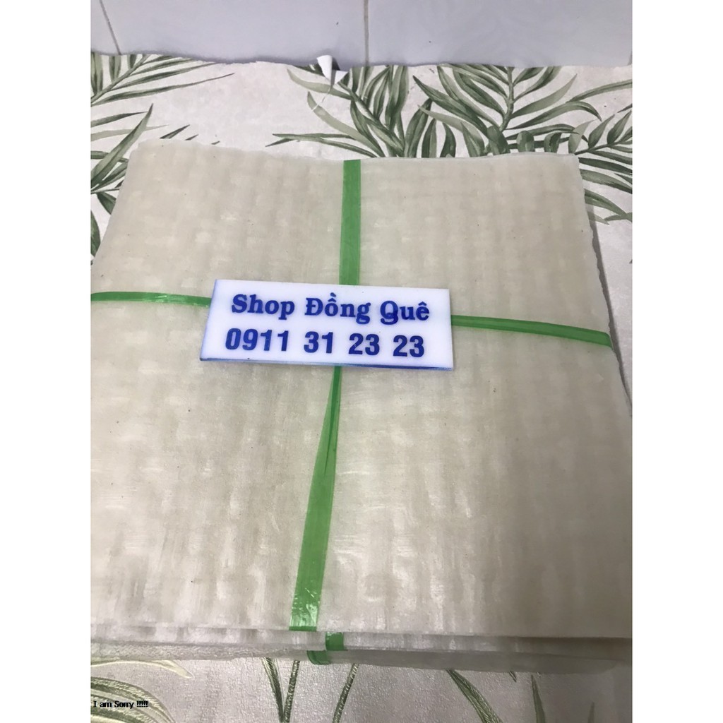 BÁNH TRÁNG VUÔNG (TRÁNG BẰNG MÁY ) LOẠI MỎNG DÙNG NHÚNG NƯỚC LÀM BÁNH CUỐN