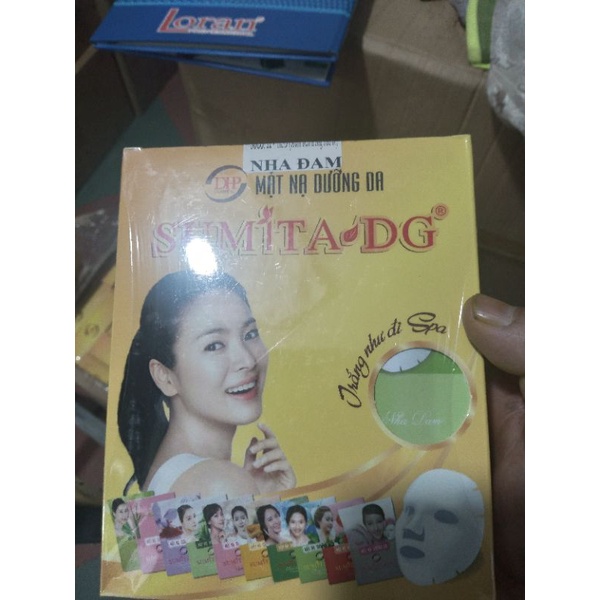 mặt nạ nha đam và trái  cây 1 bịch  10 mieng