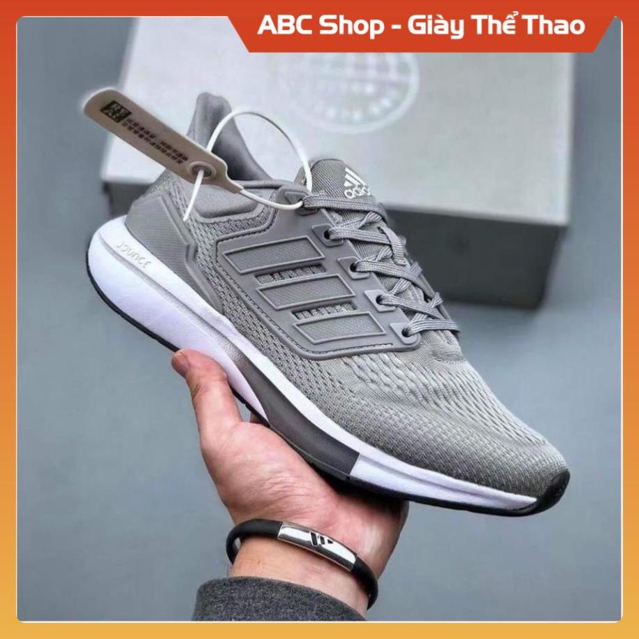 Giày Sneaker Eqt 202 Màu Xám Nam Nữ, Giầy thể thao EQT ghi trắng full phụ kiện ABC Shop