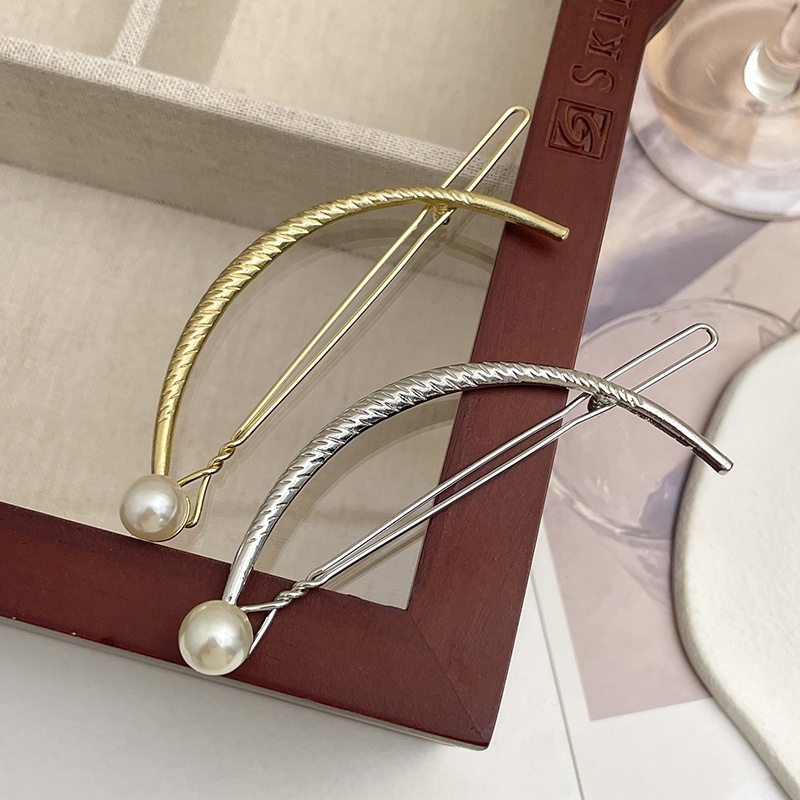 Kẹp Tóc Hình Chú Ếch Đính Ngọc Trai Phong Cách Hàn Quốc Cá Tính
