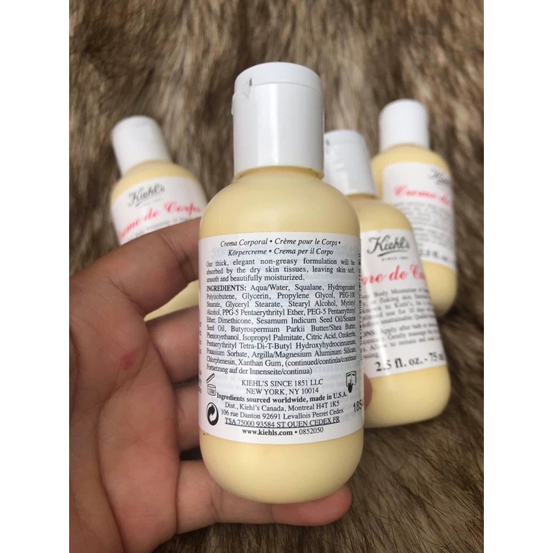 Kem Dưỡng Thể Kiehl's Creme De Cóp 75ml