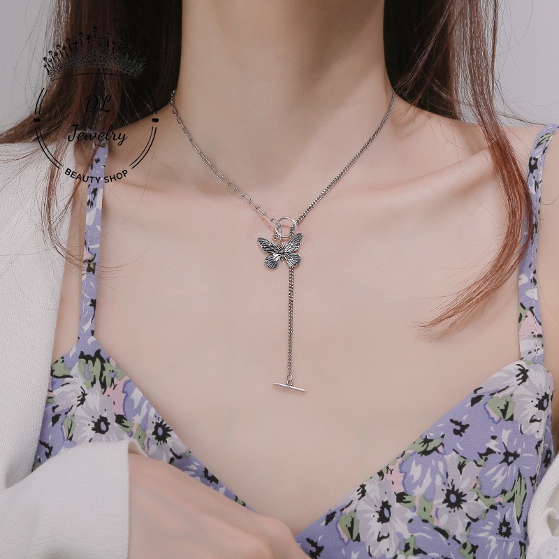 Dây chuyền nữ xinh xắn - Vòng cổ thời trang  - Dây chuyền hợp kim - Vòng cổ nữ tính DL.Jewelry