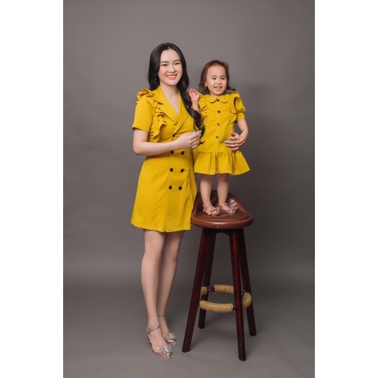 Set đồ gia đình lịch sự đi tiệc - chụp hình thôi nôi - áo gia đình đẹp - đầm gia đình chụp hình cuối năm đẹp