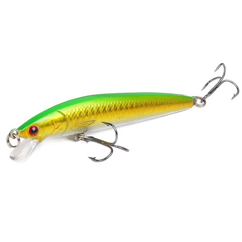 Mồi câu cá giả Minow dáng thon gọn nhựa ABS 9.5cm -8.5g