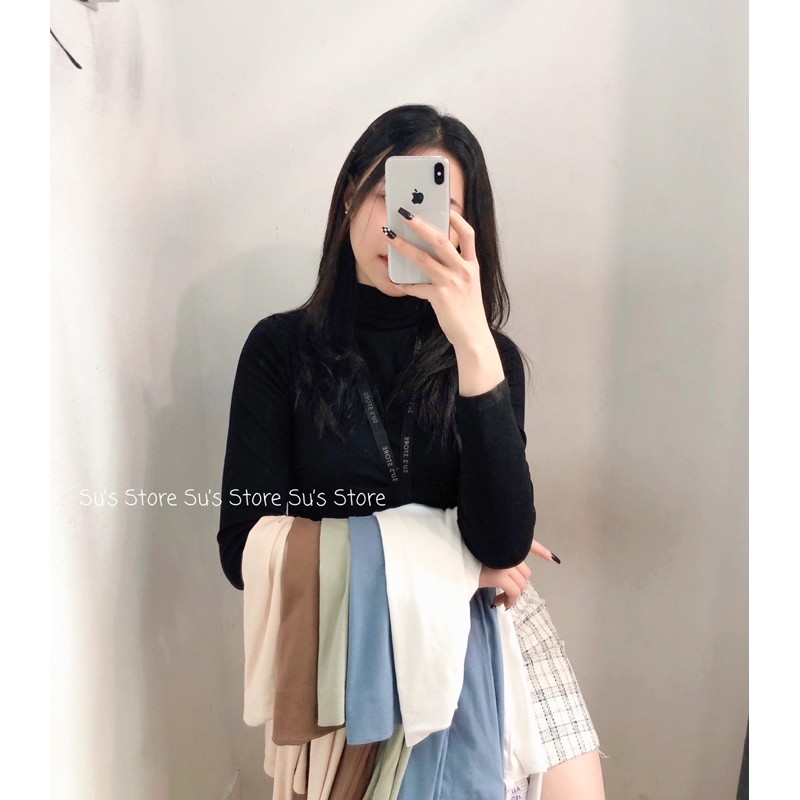 Áo giữ nhiệt cổ leo (có loại lót bông) A1106 và A2074 SUSTORE | BigBuy360 - bigbuy360.vn