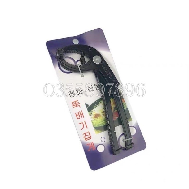 Kìm kẹp gắp chảo gang tô đá nóng