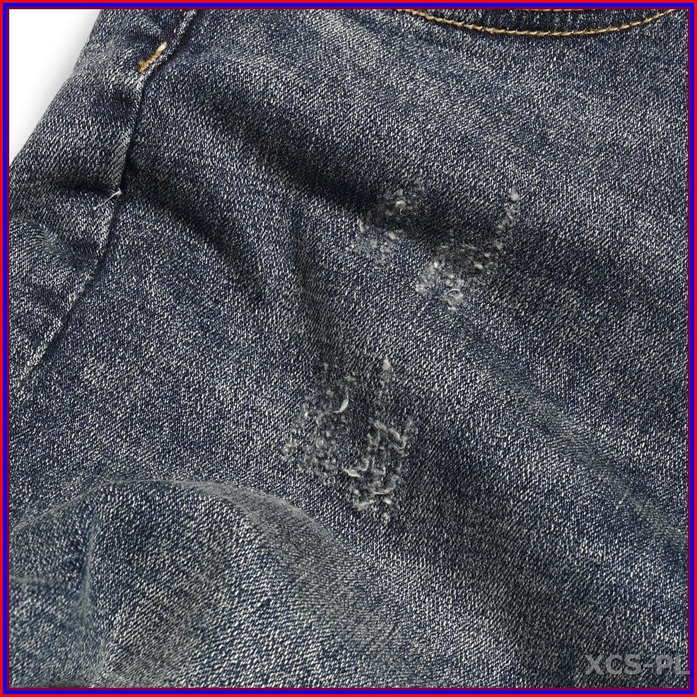 Quần jean nam cao cấp RÁCH GỐI 1 BÊN - CÀO RÁCH 352 không xù lông, không ra màu, chất giãn tốt 352/6