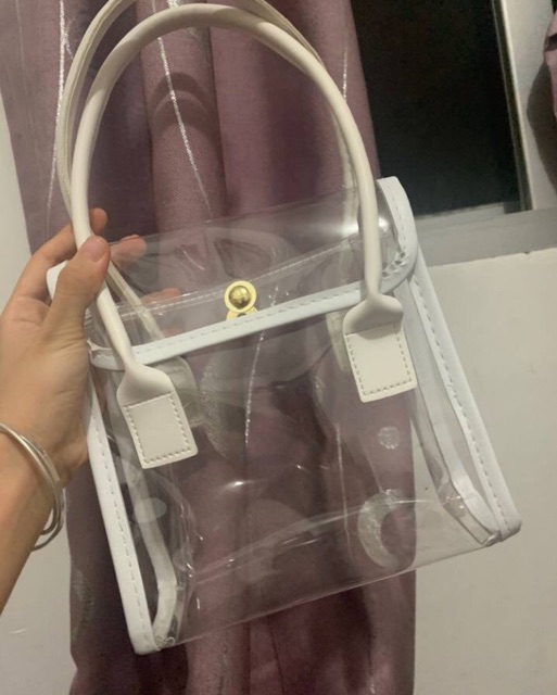 Túi trong suốt kích thước 20x22cm xinh xắn bán lấy tương tác