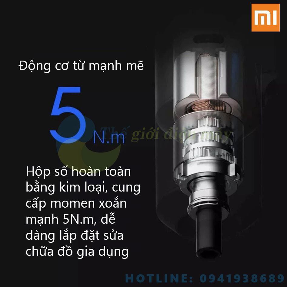 Máy bắn vít điện Mijia Xiaomi 12 đầu bắn, pin 2000mah