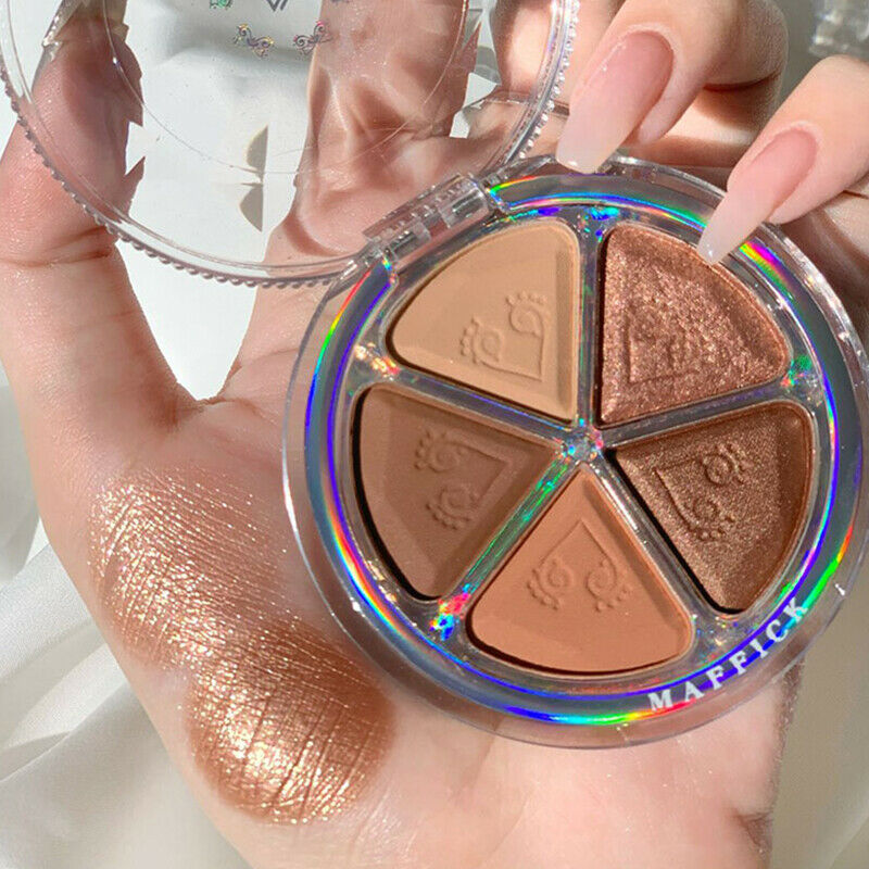 (Hàng Mới Về) Bảng Phấn Mắt / Má Hồng 3d Màu Ngọc Trai Siêu Mịn Chống Nước | BigBuy360 - bigbuy360.vn