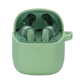 TWS silicone solid color protective case bluetooth headset protective case For JBL tune 220