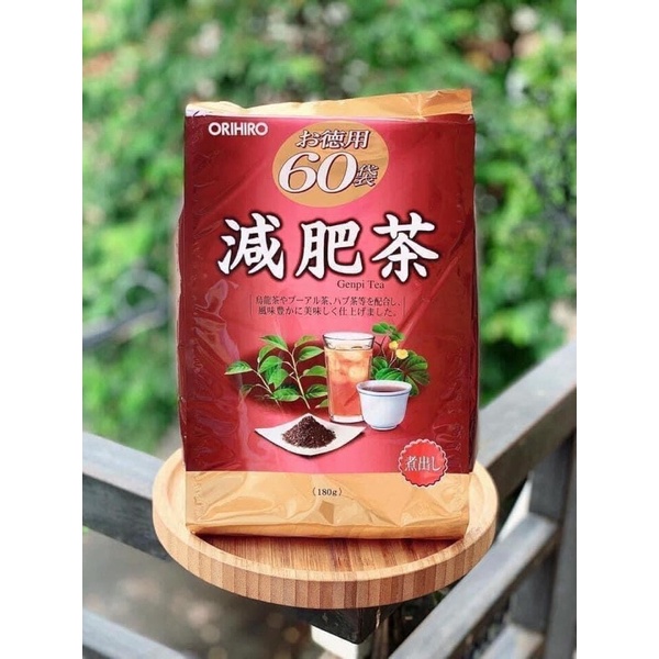 Trà Giảm Mỡ Bụng Genpi Tea #Orihiro [chính hãng Nhật Bản]
