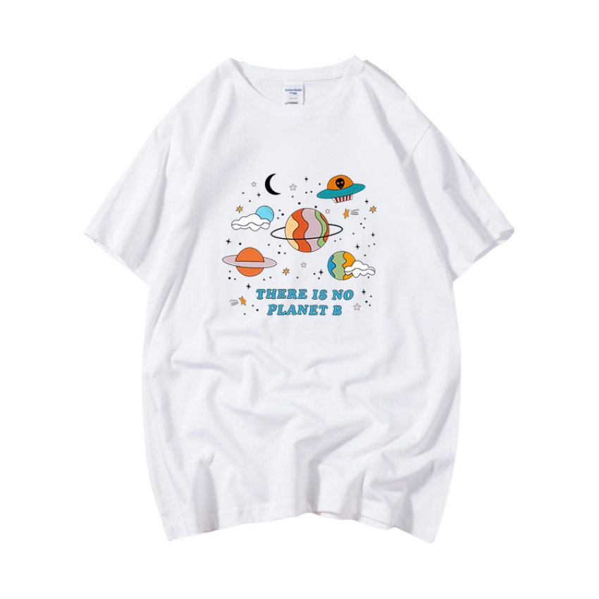 Áo Thun Nữ HUNA áo unisex chất liệu polyester AT03