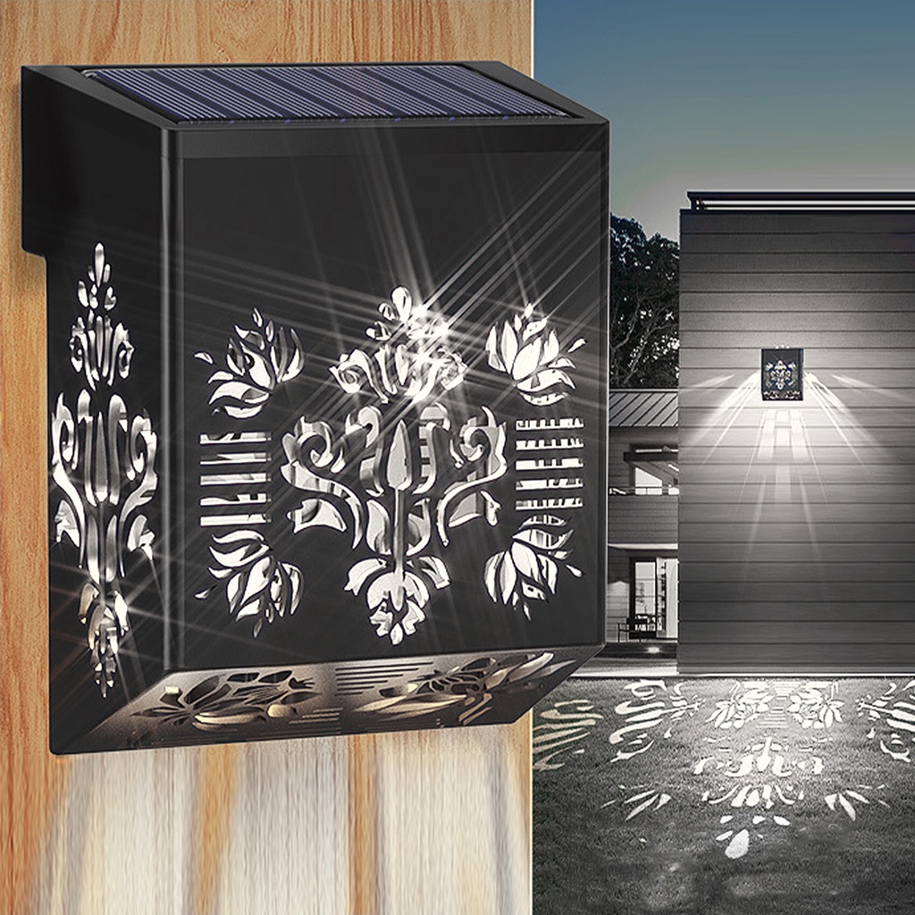 Đèn LED Năng Lượng Mặt Trời Chống Thấm Nước Chiếu Sáng Bậc Thang Tự Động Bật / Tắt