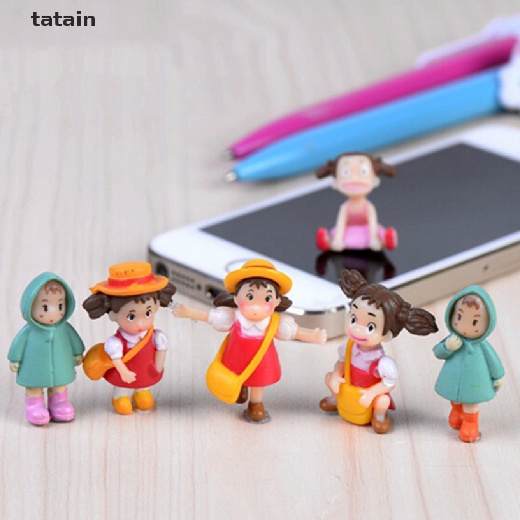 [TAT] New Toy Mini Garden Decoration Cute Girl Dolls  Micro Landscape Ornaments CVX