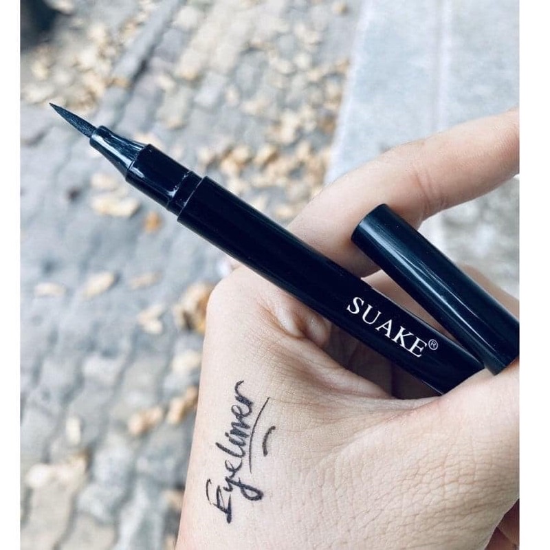 Bút Kẻ Mắt Nước Siêu Mảnh Lâu Trôi 24h Chống Thấm Nước Suake