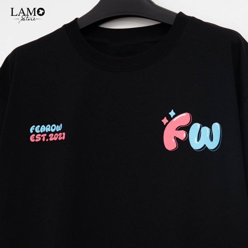 Áo thun Fearow Colorful Candy Tee Đen-Lamo store- V408