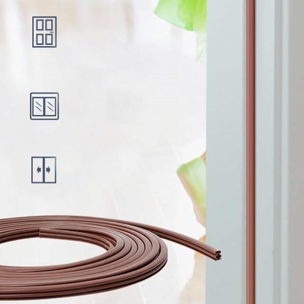 Dải Cao Su Silicone Dán Viền Cửa Cách Âm Nhiều Kích Cỡ Tiện Dụng