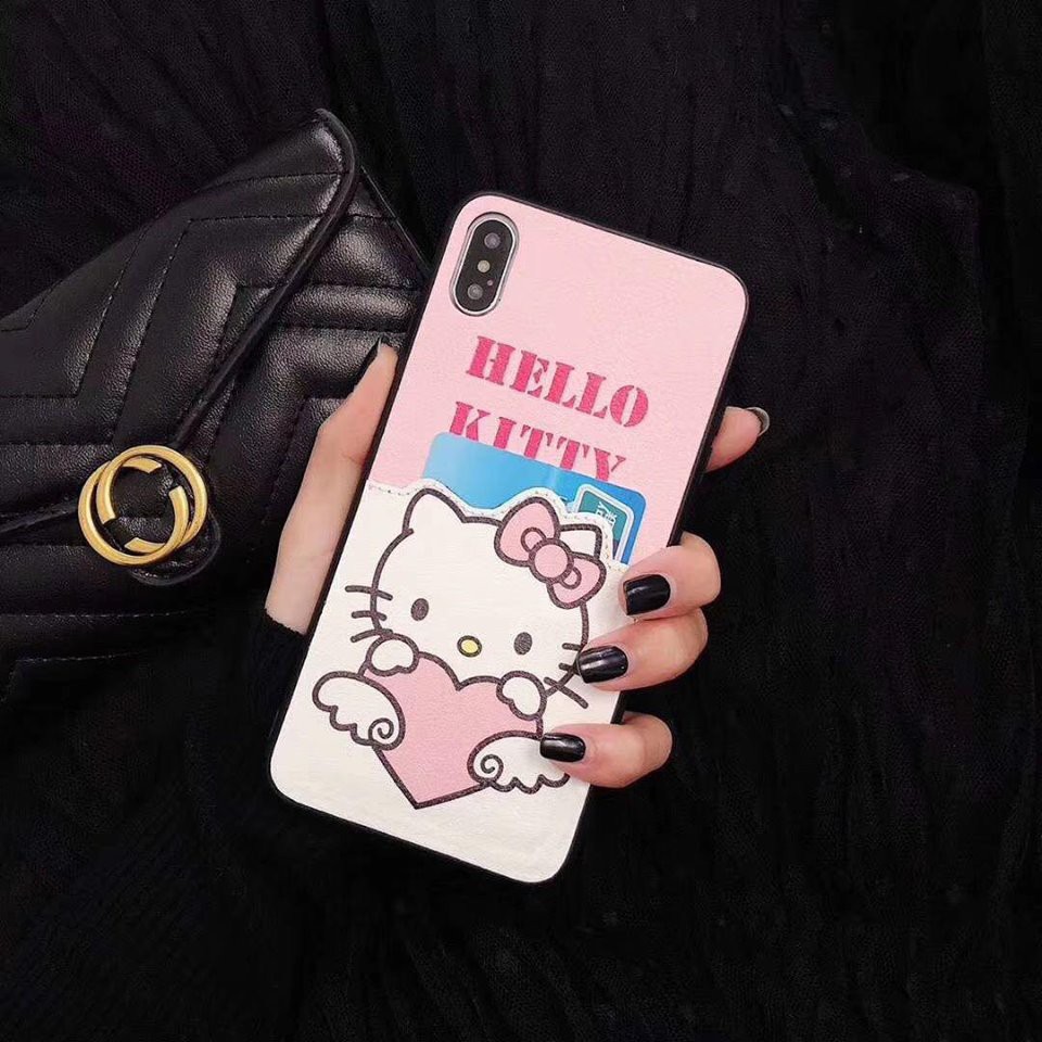 Ốp Hello kitty có túi