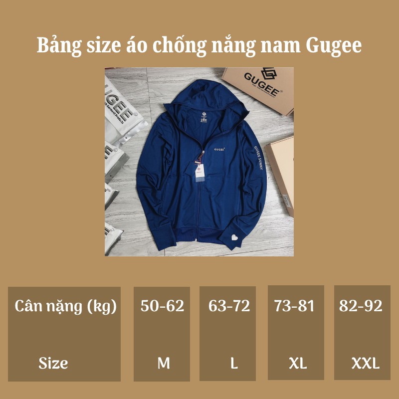 Gugee - Áo khoác chống nắng nam | BigBuy360 - bigbuy360.vn