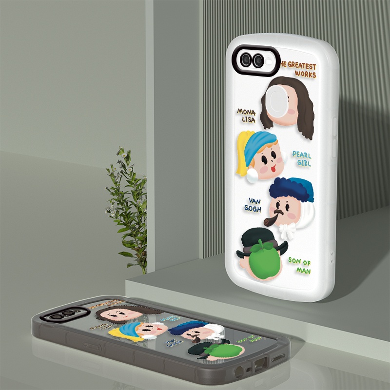 Ốp Điện Thoại Cho OPPO A7 A5S A12 A5 A3S A12E A9 2020 A37 A32 A53 A52 A92 A72 A54 A31 A83 A15 A15S A35 A16 A16S A16K A74 F19 F9 PRO