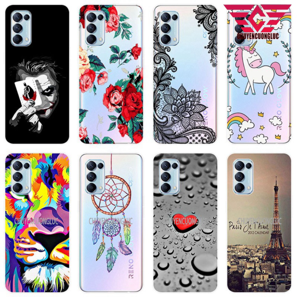 [SALE] Ốp lưng OPPO RENO 5/ RENO 4 IN HÌNH HOẠ TIẾT - MÃ Pattern1