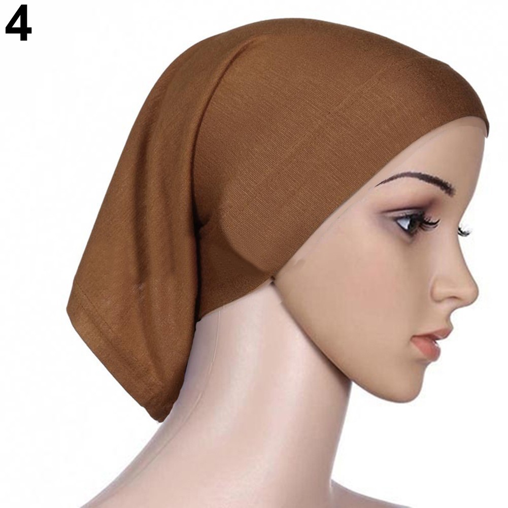 Khăn choàng đầu Hijab bằng cotton mềm cho phụ nữ hồi giáo