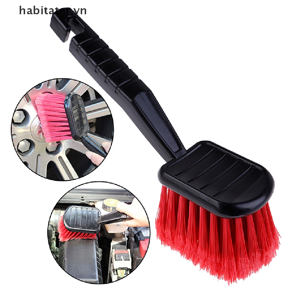 Bàn Chải Vệ Sinh Lốp Xe Có Tay Cầm Tiện Dụng