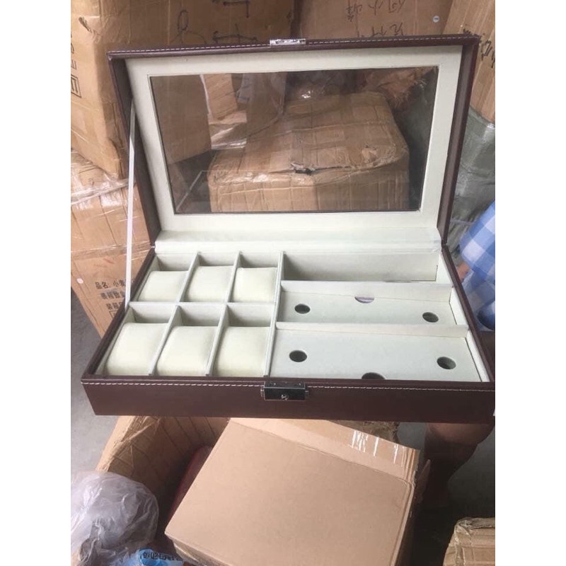 Hộp đựng đồng hồ kính