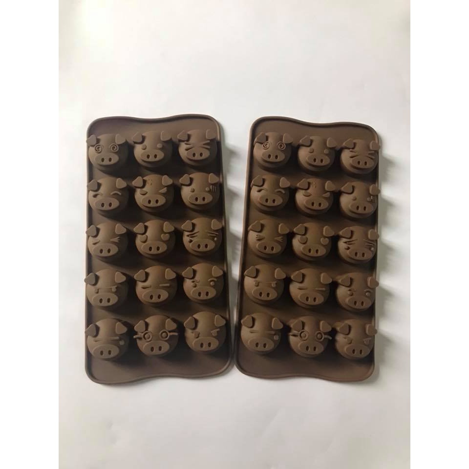 Khuôn socola silicon lợn