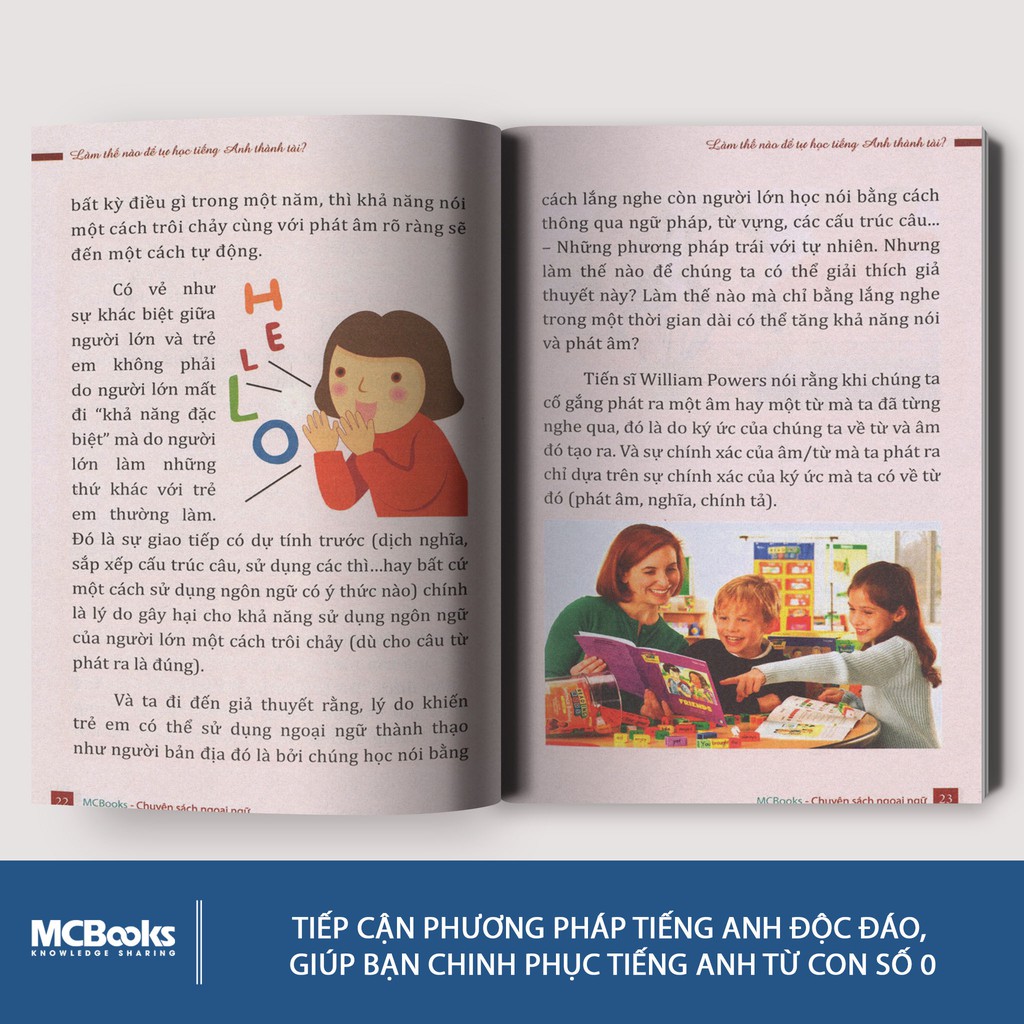 Sách - Làm Thế Nào Để Tự Học Tếng Anh Thành Tài - MCBooks