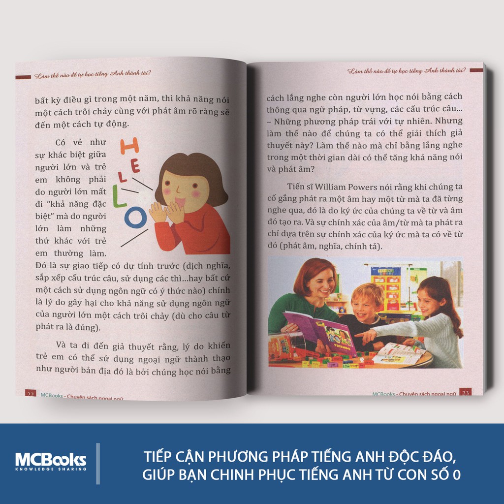 Sách Làm Thế Nào Để Tự Học Tếng Anh Thành Tài MCBooks