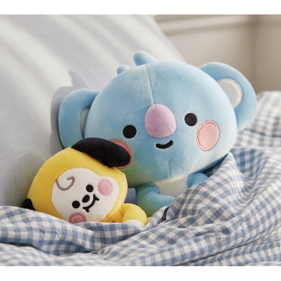 A042 A043 A044 A045 A046 A047 ❤️ PUNIQ SPACE on hand 100% official BT21 BTS original authentic baby sitting doll STANDING PLUSH BTS