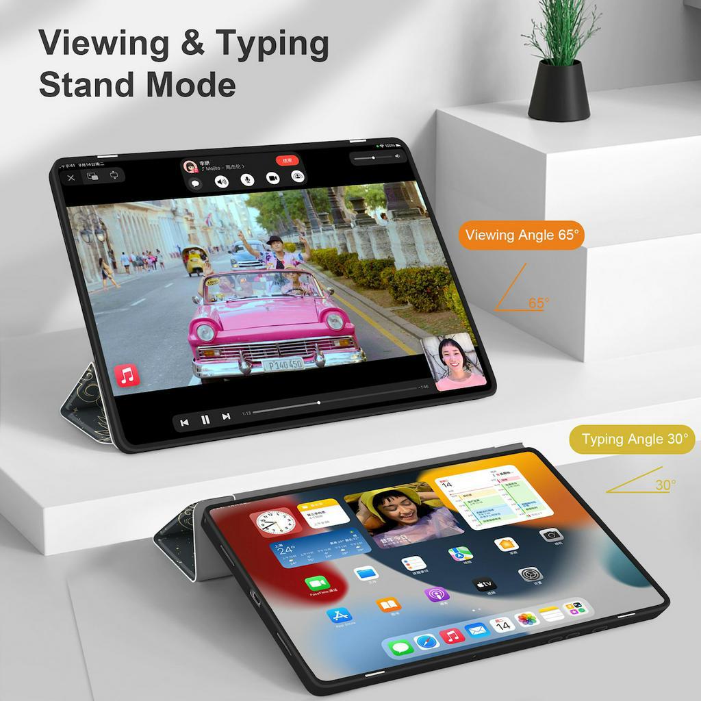 Bao da máy tính bảng BATIANDA PU thích hợp cho Samsung Galaxy Tab A8 10.5inch SM-X200 X205 X207