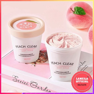 Kem tẩy da chết body heyxi đào peach clear 200ml p0254 sale